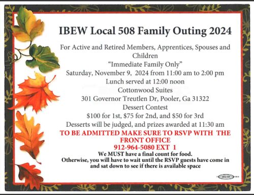 IBEW Local 508 Family Outing 2024