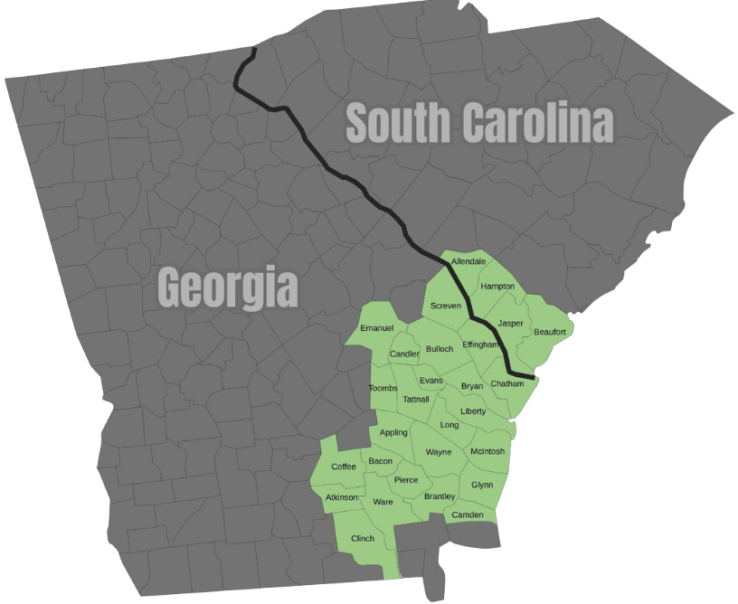 IBEW508 Jurisdiction Map